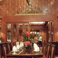 spacious interior at Baan Kanitha in Bangkok