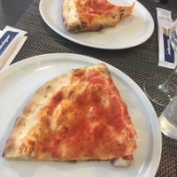 Shared Calzone at Da Victoria in Liege