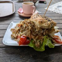 Dönerburger at nina's ess-Art in Immendingen