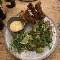 Avocadosalat nach Myanmarischer Art (knapp 20€)  at Pura in Breitbrunn Am Chiemsee