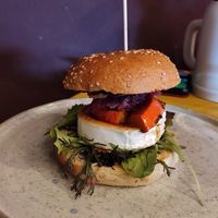 Monaco Burger (vegetarisch) at Pura in Breitbrunn Am Chiemsee