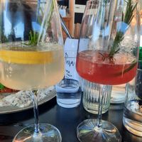 Rosemary Spritz 7,50€ each at Pura in Breitbrunn Am Chiemsee