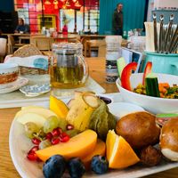 Ich Ess Blumen - Frühstück  at Himmelgrün in Augsburg