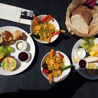 Ich ess' Blumen Vegan at Himmelgrün in Augsburg