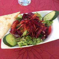 Mixed salad at Ganges in Loerrach