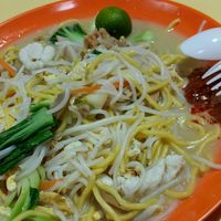 Hokkien Mee at Mei Jing Vegetarian Stall 美景素食 in Central Singapore