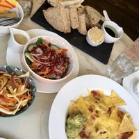 Lovely shared vegan lunch 😍 at Pimento Tea Rooms in Lincoln