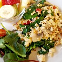 delicious tofu scramble at Sunnyside Cafe in Sarasota