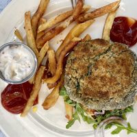 Chick Pea burger   at Sunnyside Cafe in Sarasota