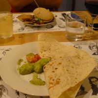 Main dishes at El Jardin de los Dragones in Murcia