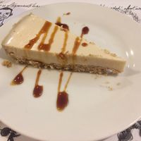 Marquise de limón (postre del menú del día) at El Jardin de los Dragones in Murcia
