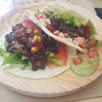 Fajitas at El Jardin de los Dragones in Murcia