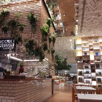 View from our table at Broccoli Revolution - Sukhumvit Rd in Bangkok