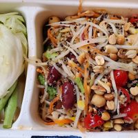 Papaya salad at Broccoli Revolution - Sukhumvit Rd in Bangkok