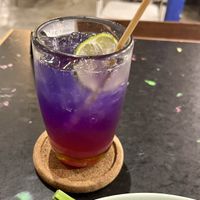 Butterfly Pea Italian Soda  at Broccoli Revolution - Sukhumvit Rd in Bangkok