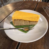 Salted caramel cake  at Broccoli Revolution - Sukhumvit Rd in Bangkok
