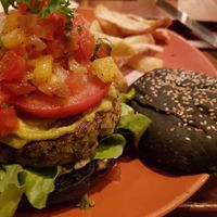 Burger  at Broccoli Revolution - Sukhumvit Rd in Bangkok