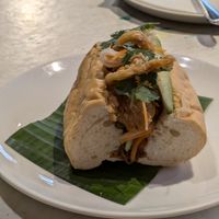 Mushroom Banh Mi at Broccoli Revolution - Sukhumvit Rd in Bangkok