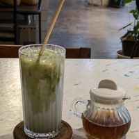 Iced Moon Milk at Broccoli Revolution - Sukhumvit Rd in Bangkok