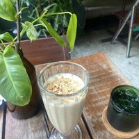 Peanut milk shake  at Broccoli Revolution - Sukhumvit Rd in Bangkok