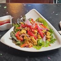 Phenom Penh inspired tofu salad at Broccoli Revolution - Sukhumvit Rd in Bangkok