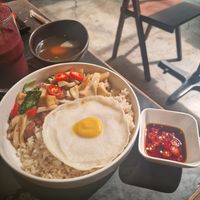 Br ka pow at Broccoli Revolution - Sukhumvit Rd in Bangkok