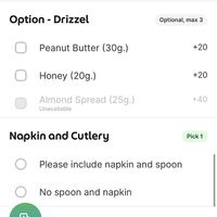 Honey served  at Broccoli Revolution - Sukhumvit Rd in Bangkok