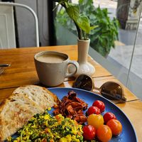 looks good but taste is only a 3 at Broccoli Revolution - Sukhumvit Rd in Bangkok