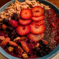 Acai Berry smoothie bowl at Broccoli Revolution - Sukhumvit Rd in Bangkok