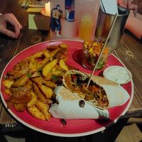 Vegan Burrito at Sausalitos in Hamburg