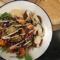 "L'original" plate at Yaafa - Lumiere in Lyon