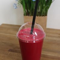 Health before wealth juice  at HAPS in Copenhagen