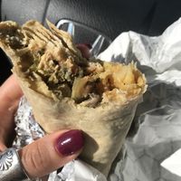 The vegan “Avery” burrito at Portland Food Co-op in Portland