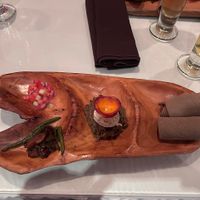 Vegan platter appetiser.   at Le Nil Bleu in Montreal