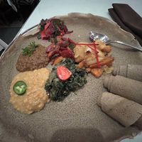 Vegan tasting menu for 1 - second course  at Le Nil Bleu in Montreal