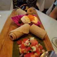 Bouticha, yetimatim, caramélized veggies with Ethiopian spices at Le Nil Bleu in Montreal