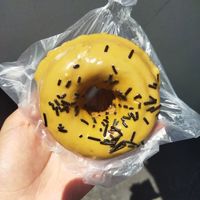 Donita que no se si era de café como sea estaba rica jeje at Gatorta - Food Stand in Mexico City