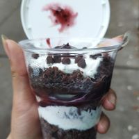 Pastel de chocolate: no es dulce y cada uno de sus sabores sabe bueno  at Gatorta - Food Stand in Mexico City