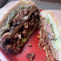 La cubana interior  at Gatorta - Food Stand in Mexico City