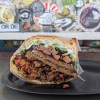 Torta cubana at Gatorta - Food Stand in Mexico City