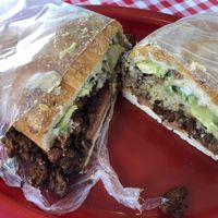 Yummy :p at Gatorta - Food Stand in Mexico City