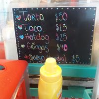 Precios at Gatorta - Food Stand in Mexico City