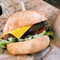 Gluten-free burger at Forky's - Jakubské Nam. in Brno