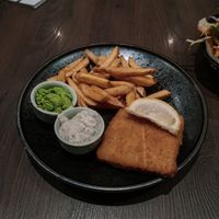 NoFish and chips at Forky's - Jakubské Nam. in Brno