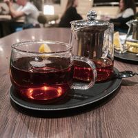 Yunnan Black tea at Forky's - Jakubské Nam. in Brno