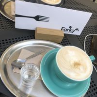 Delicious Lattes from Forky’s  at Forky's - Jakubské Nam. in Brno