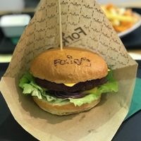 burger at Forky's - Jakubské Nam. in Brno