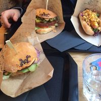 All the lovely vegan junkfood at Forky's - Jakubské Nam. in Brno