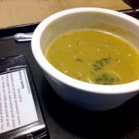 Pumpkin soup at Forky's - Jakubské Nam. in Brno