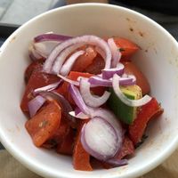 Side salad  at Forky's - Jakubské Nam. in Brno